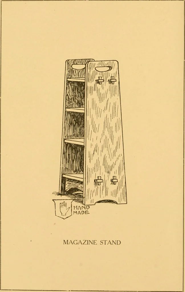 An illustration from Hand made furniture and how to make it .., 1910, leaf 36