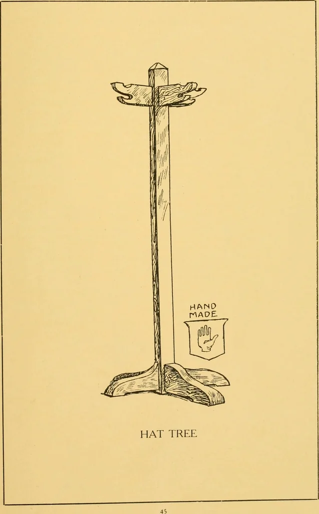 An illustration from Hand made furniture and how to make it .., 1910, leaf 45