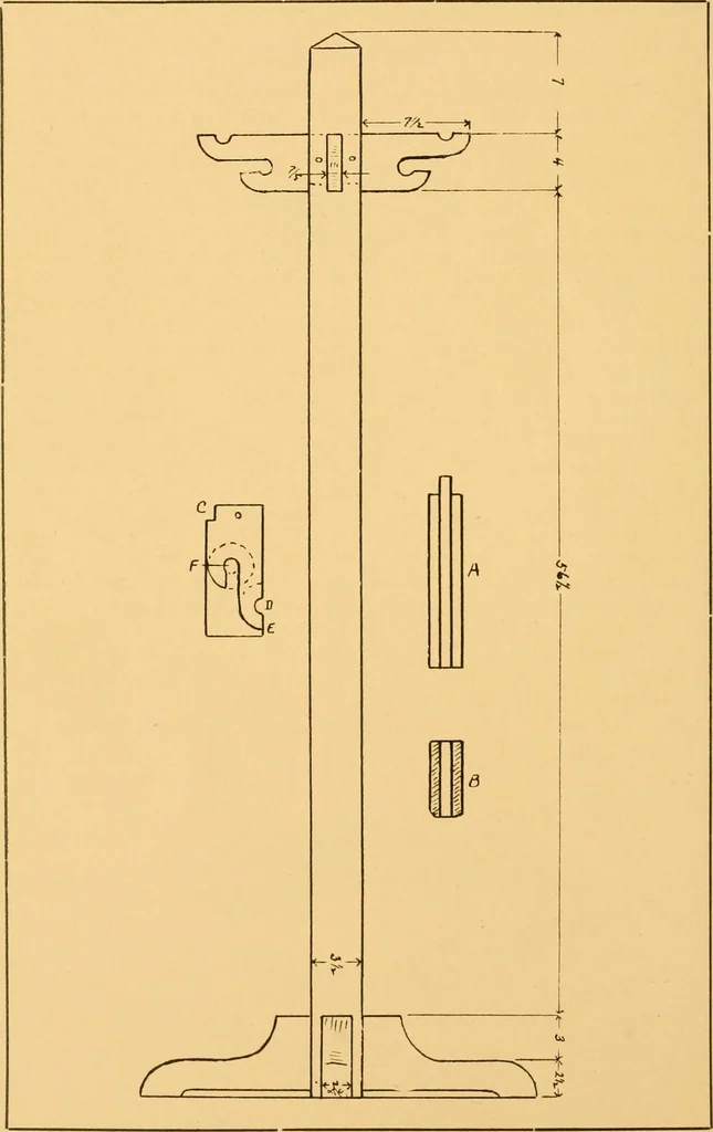 An illustration from Hand made furniture and how to make it .., 1910, leaf 46