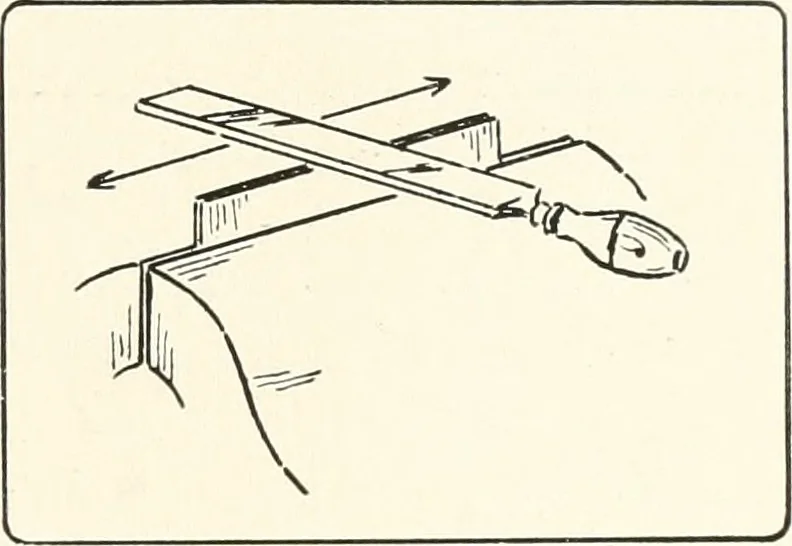An illustration from Handwork in wood, 1910, leaf 100