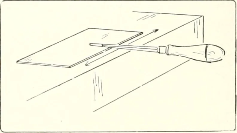 An illustration from Handwork in wood, 1910, leaf 101