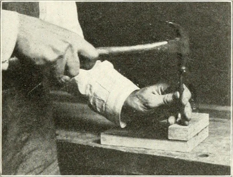 An illustration from Handwork in wood, 1910, leaf 104
