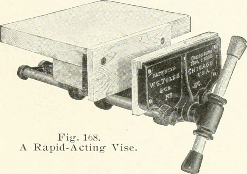 An illustration from Handwork in wood, 1910, leaf 106