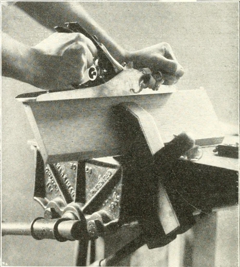An illustration from Handwork in wood, 1910, leaf 109