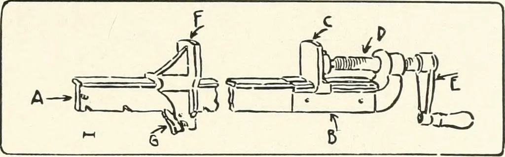 An illustration from Handwork in wood, 1910, leaf 110