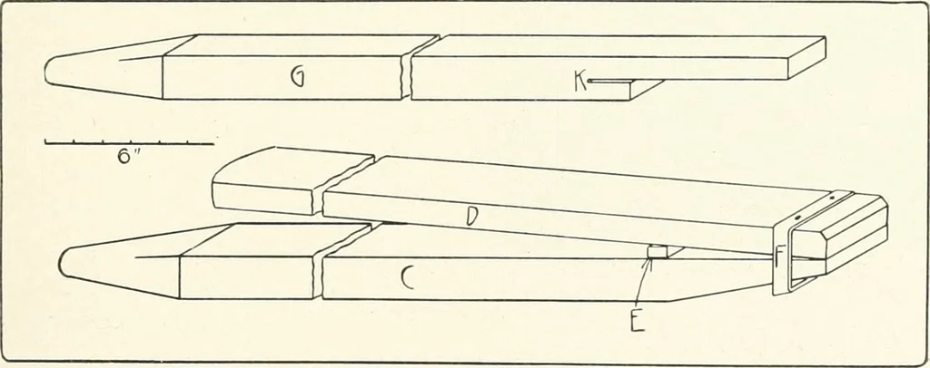 An illustration from Handwork in wood, 1910, leaf 126