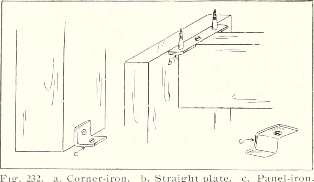 An illustration from Handwork in wood, 1910, leaf 135