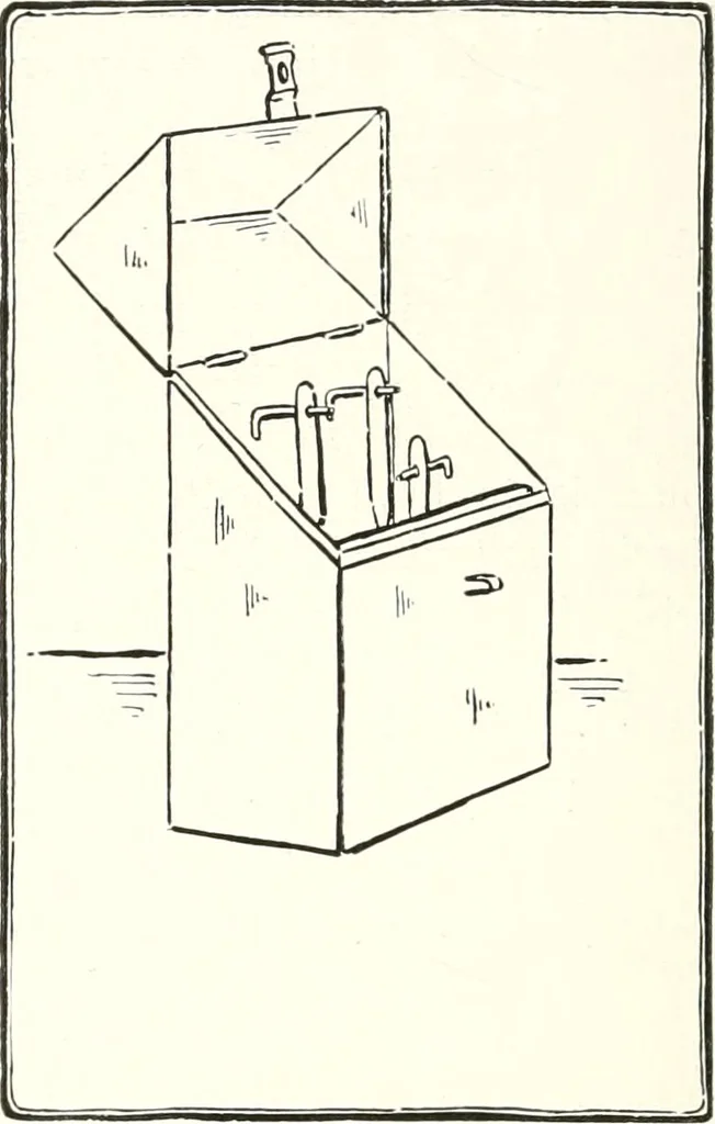 An illustration from Handwork in wood, 1910, leaf 157