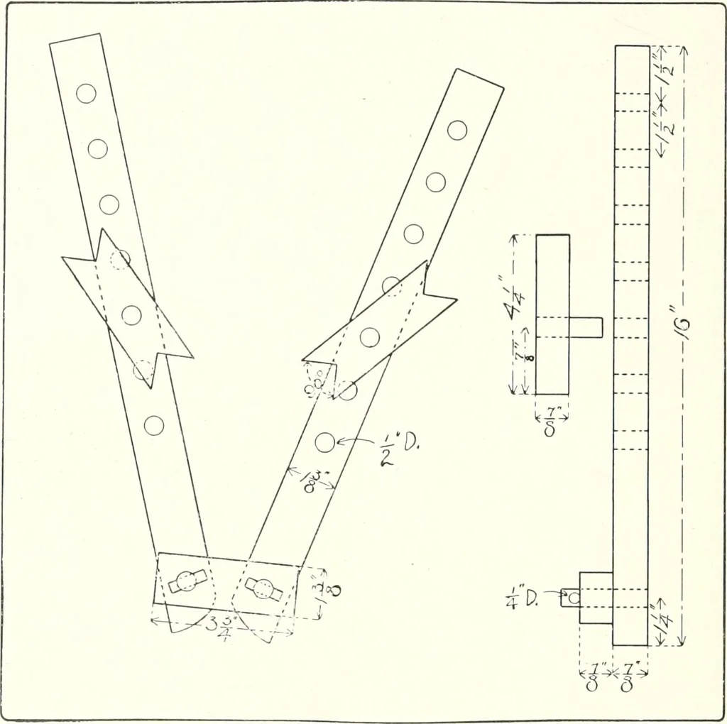 An illustration from Handwork in wood, 1910, leaf 175