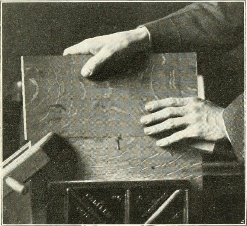 An illustration from Handwork in wood, 1910, leaf 180