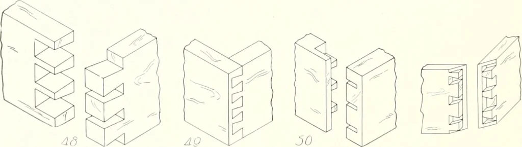An illustration from Handwork in wood, 1910, leaf 187
