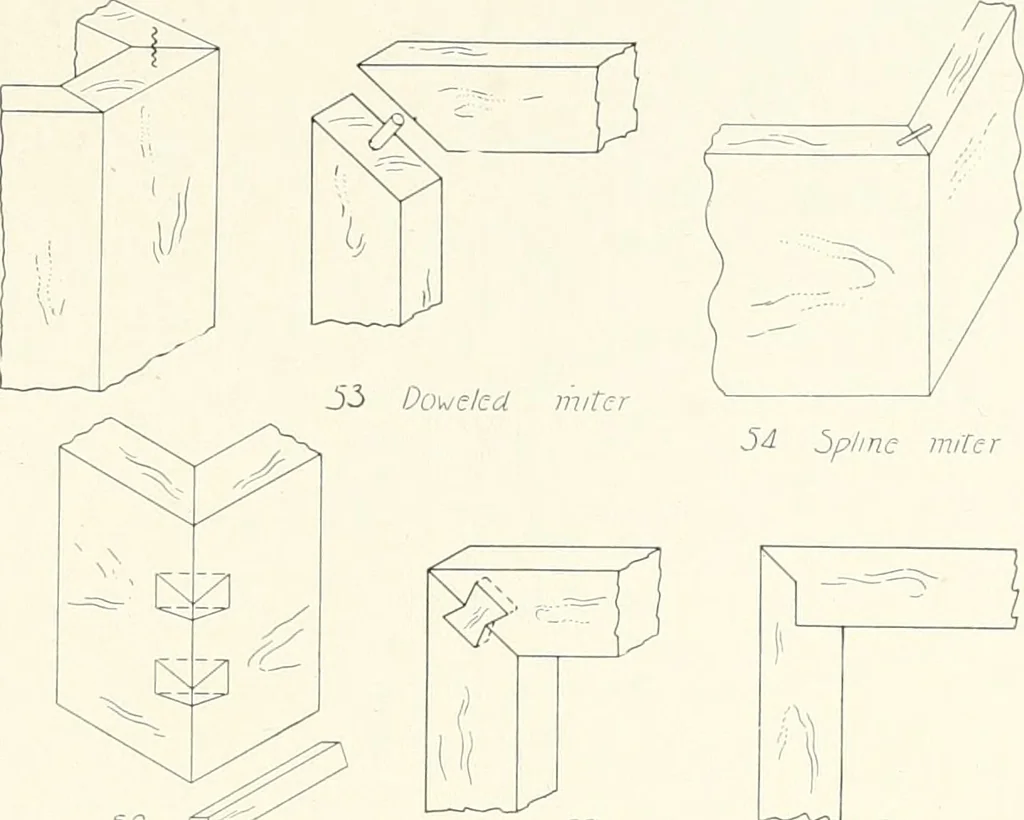An illustration from Handwork in wood, 1910, leaf 188