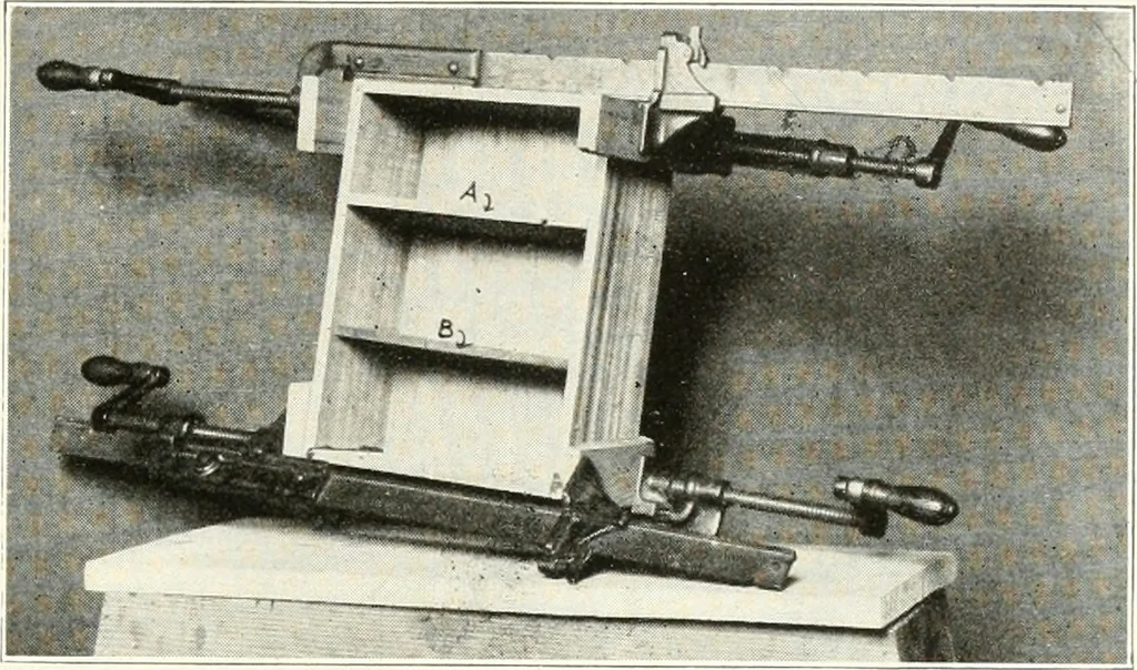 An illustration from Handwork in wood, 1910, leaf 198