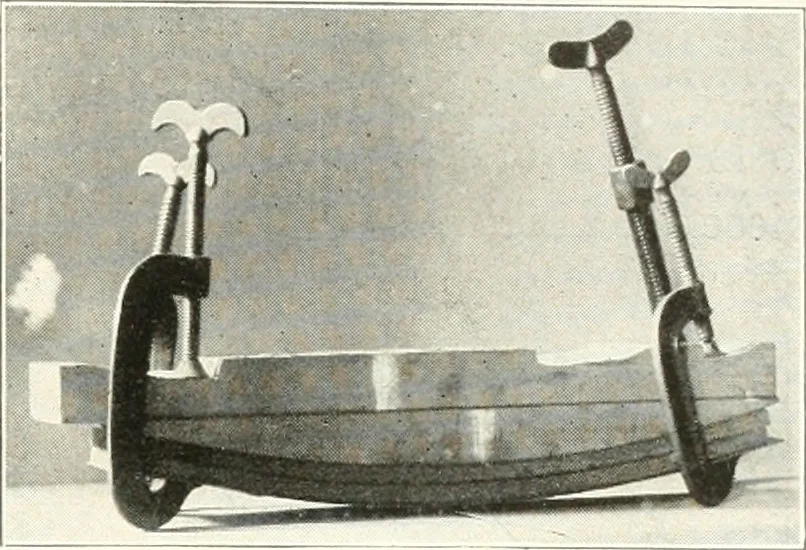 An illustration from Handwork in wood, 1910, leaf 206