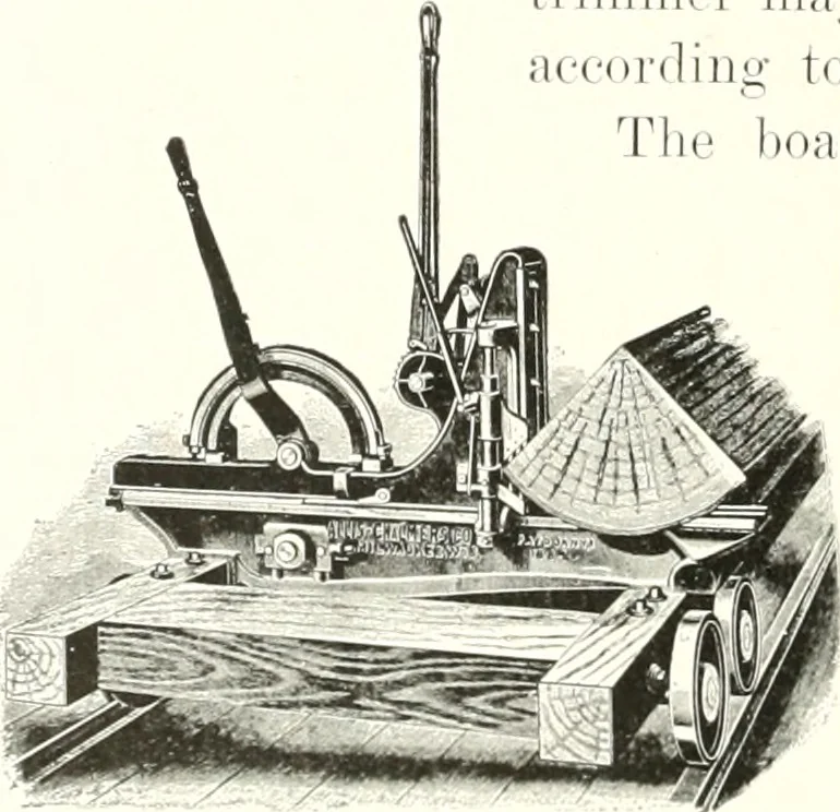 An illustration from Handwork in wood, 1910, leaf 43