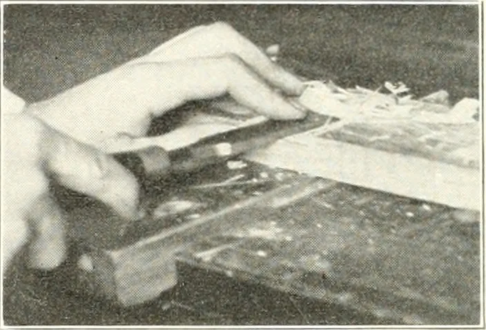An illustration from Handwork in wood, 1910, leaf 63