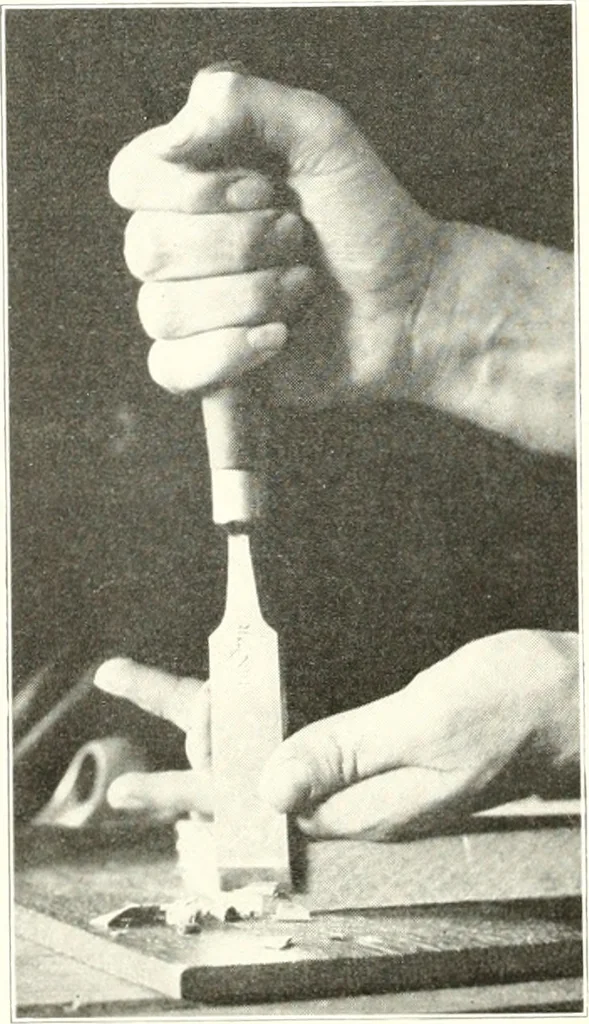 An illustration from Handwork in wood, 1910, leaf 63