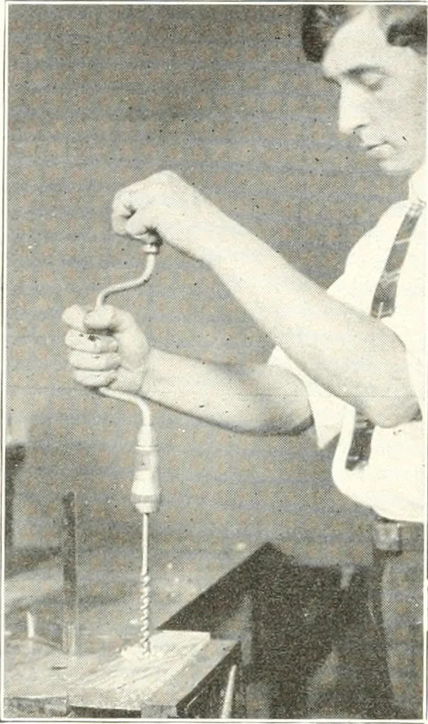 An illustration from Handwork in wood, 1910, leaf 93