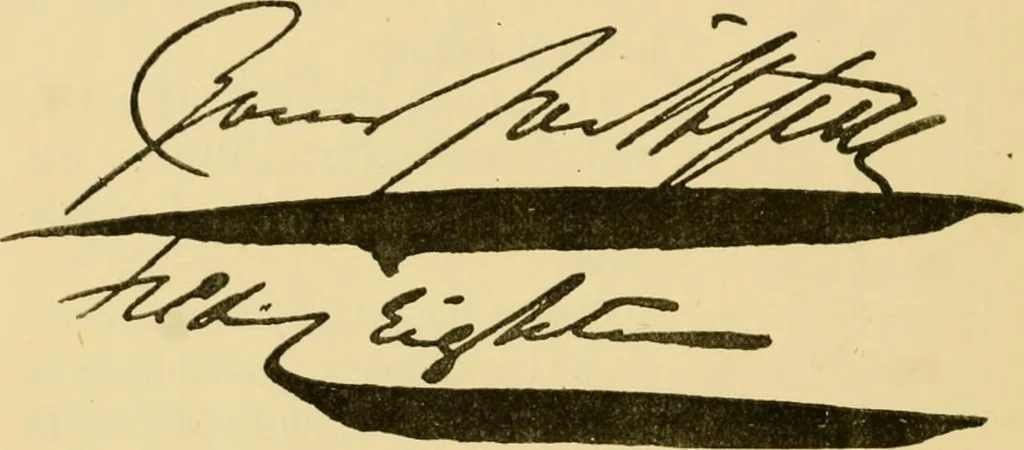 An illustration from Handwriting and expression, 1892, leaf 210