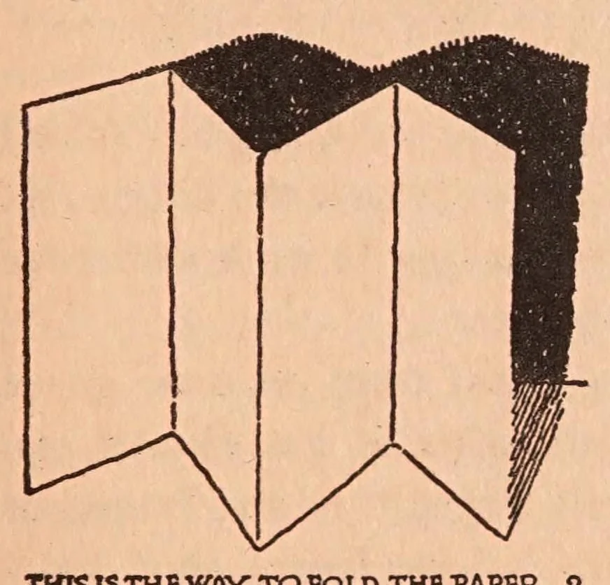 An illustration from Handy hands book, 1924, leaf 11