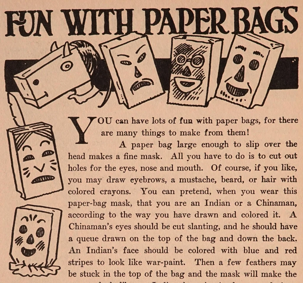 An illustration from Handy hands book, 1924, leaf 40