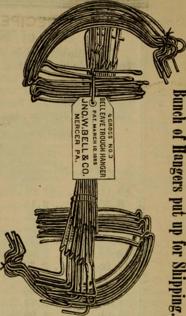 An illustration from Handy notes and queries. A manual of useful information of especial importance to dealers in hardware, stoves and tinware, machinists', gas-fitters' and plumbers' materials, as well as the various workers in useful metals .., 1889, leaf 101