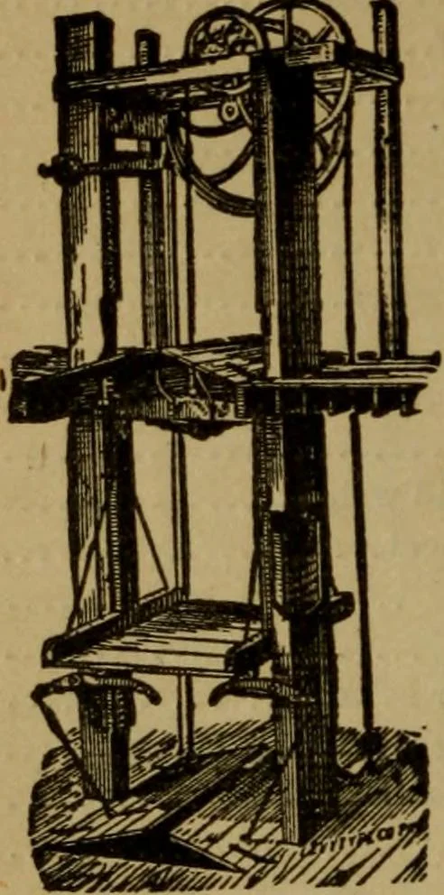 An illustration from Handy notes and queries. A manual of useful information of especial importance to dealers in hardware, stoves and tinware, machinists', gas-fitters' and plumbers' materials, as well as the various workers in useful metals .., 1889, leaf 15
