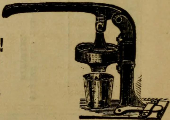 An illustration from Handy notes and queries. A manual of useful information of especial importance to dealers in hardware, stoves and tinware, machinists', gas-fitters' and plumbers' materials, as well as the various workers in useful metals .., 1889, leaf 35