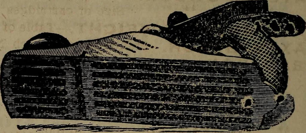An illustration from ... Handy notes and queries, 1887, leaf 13