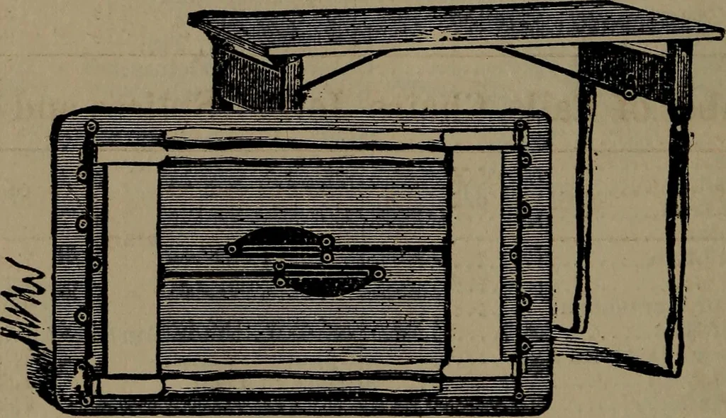 An illustration from ... Handy notes and queries, 1887, leaf 145