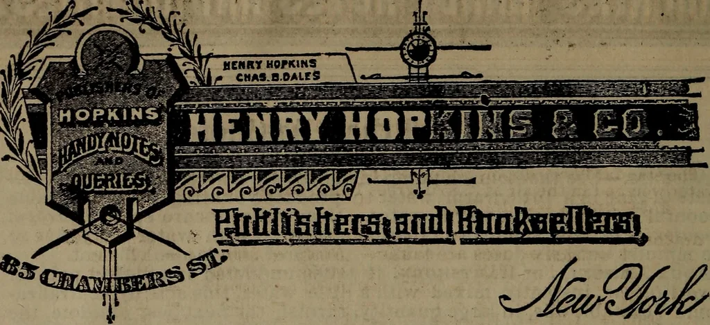 An illustration from ... Handy notes and queries, 1887, leaf 35