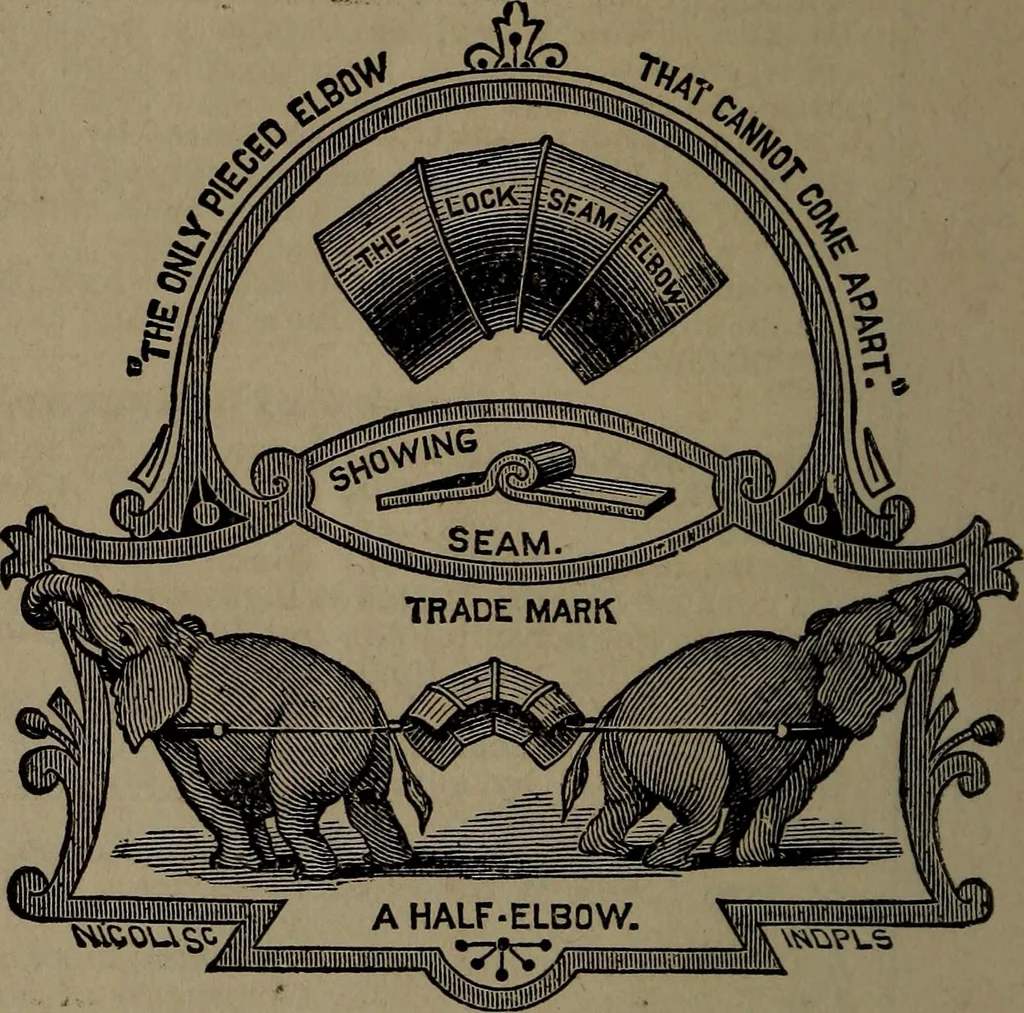 An illustration from ... Handy notes and queries, 1887, leaf 57