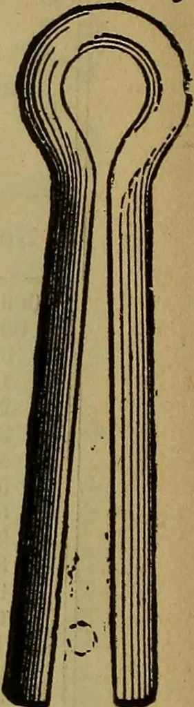 An illustration from Handy notes and queries. A manual of useful information, of especial importance to dealers in hardware, stoves and tinware, machinists', gas-fitters' and plumbers' materials, as well as the various workers in useful metals .., 1888, leaf 105