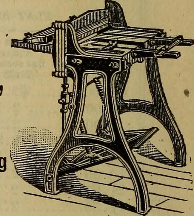 An illustration from Handy notes and queries. A manual of useful information, of especial importance to dealers in hardware, stoves and tinware, machinists', gas-fitters' and plumbers' materials, as well as the various workers in useful metals .., 1888, leaf 111