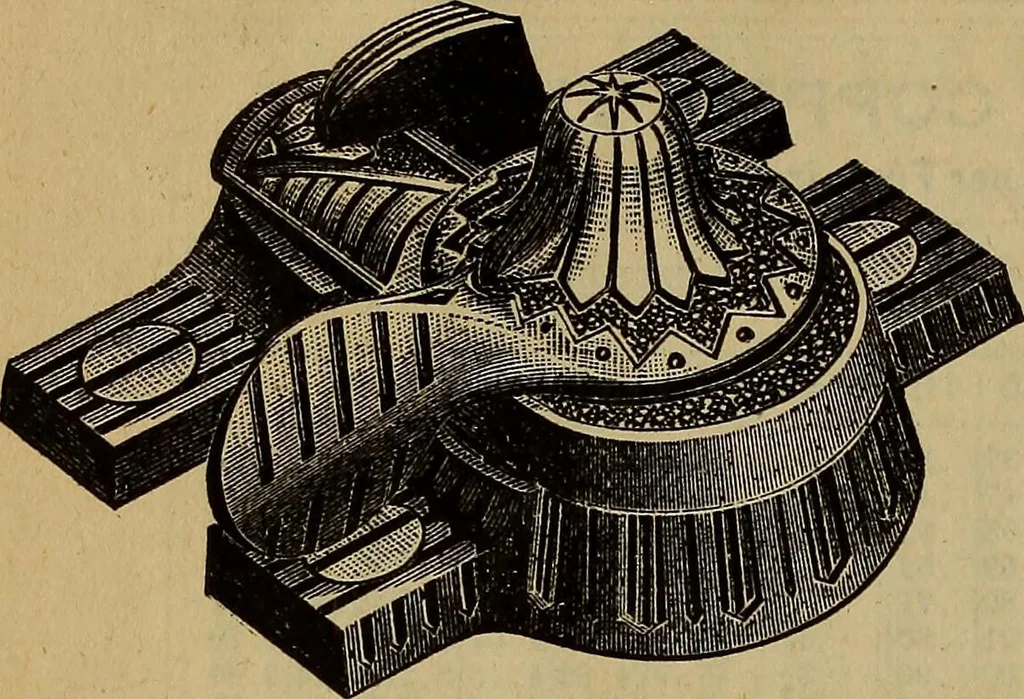 An illustration from Handy notes and queries. A manual of useful information, of especial importance to dealers in hardware, stoves and tinware, machinists', gas-fitters' and plumbers' materials, as well as the various workers in useful metals .., 1888, leaf 123