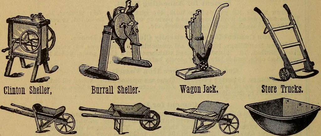 An illustration from Handy notes and queries. A manual of useful information, of especial importance to dealers in hardware, stoves and tinware, machinists', gas-fitters' and plumbers' materials, as well as the various workers in useful metals .., 1888, leaf 157