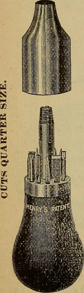An illustration from Handy notes and queries. A manual of useful information, of especial importance to dealers in hardware, stoves and tinware, machinists', gas-fitters' and plumbers' materials, as well as the various workers in useful metals .., 1888, leaf 47
