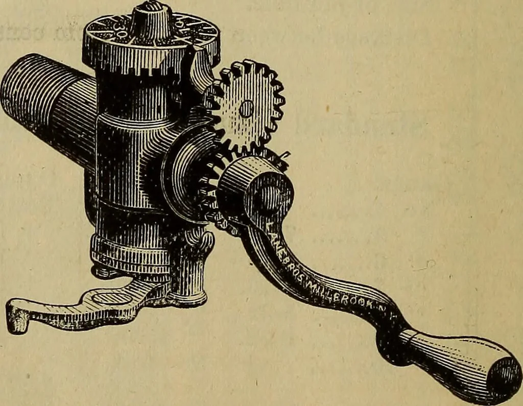 An illustration from Handy notes and queries. A manual of useful information, of especial importance to dealers in hardware, stoves and tinware, machinists', gas-fitters' and plumbers' materials, as well as the various workers in useful metals .., 1888, leaf 65