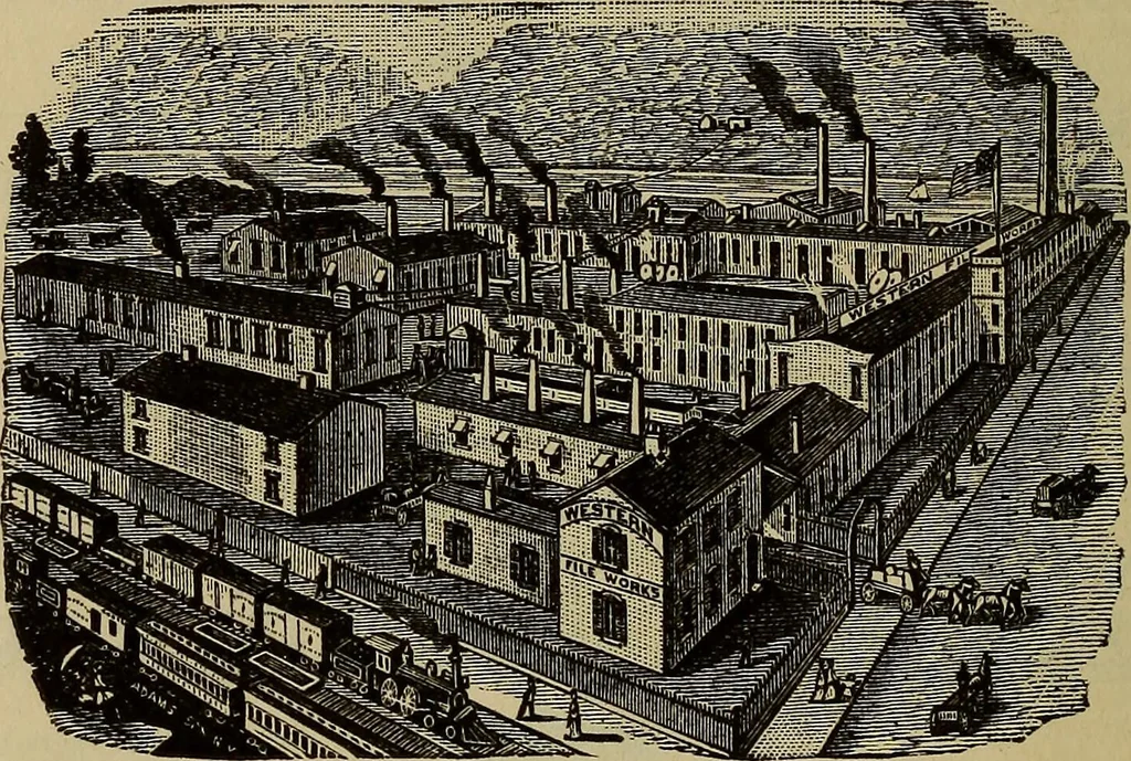 An illustration from Handy notes and queries. A manual of useful information, of especial importance to dealers in hardware, stoves and tinware, machinists', gas-fitters' and plumbers' materials, as well as the various workers in useful metals .., 1888, leaf 67