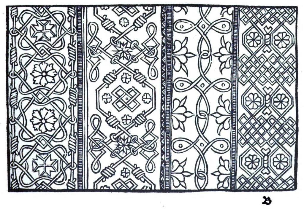 An illustration from Hans Hofer's Formbüchlein, 1913, leaf 22