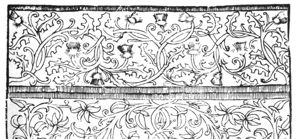 An illustration from Hans Hofer's Formbüchlein, 1913, leaf 34