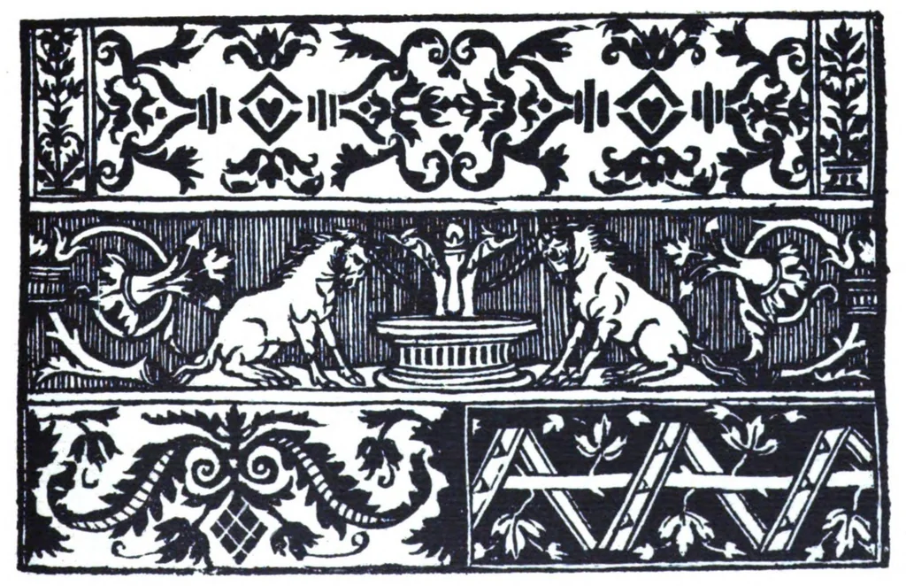 An illustration from Hans Hofer's Formbüchlein, 1913, leaf 72
