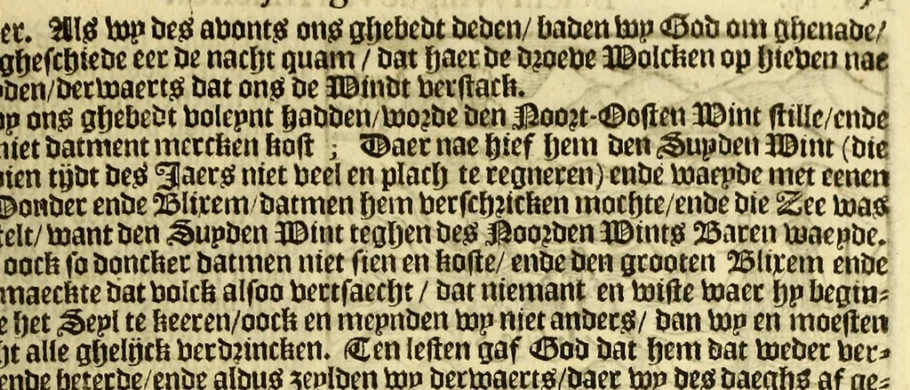 An illustration from Hans Staden van Homborgs beschrijvinghe van America, wiens inwoonders, wildt, naeckt, seer godloos, ende wreede menschen-eters zijn, hoe hy selve onder de Brasilianen lange gevangen geseten heeft ., 1634, leaf 21