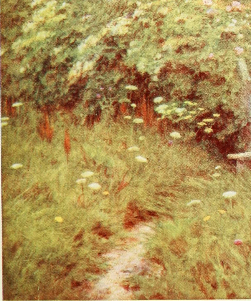 An illustration from Happy England as painted by Helen Allingham, R.W.S, 1903, leaf 290