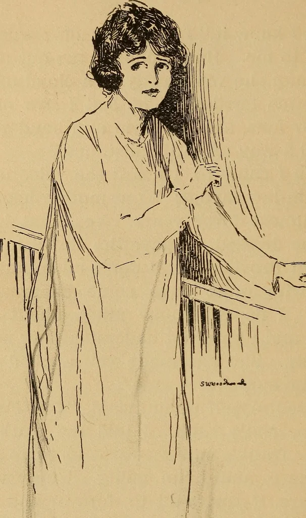 An illustration from Happy Hill, 1920, leaf 59