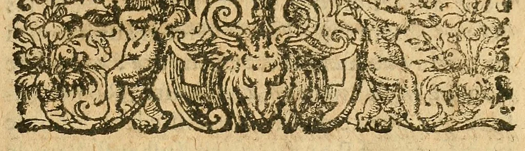 An illustration from Harangve faicte de la part de la Chambre Ecclesiastiqve : En celle du Tiers estat, sur l'article du serment, 1615, leaf 5