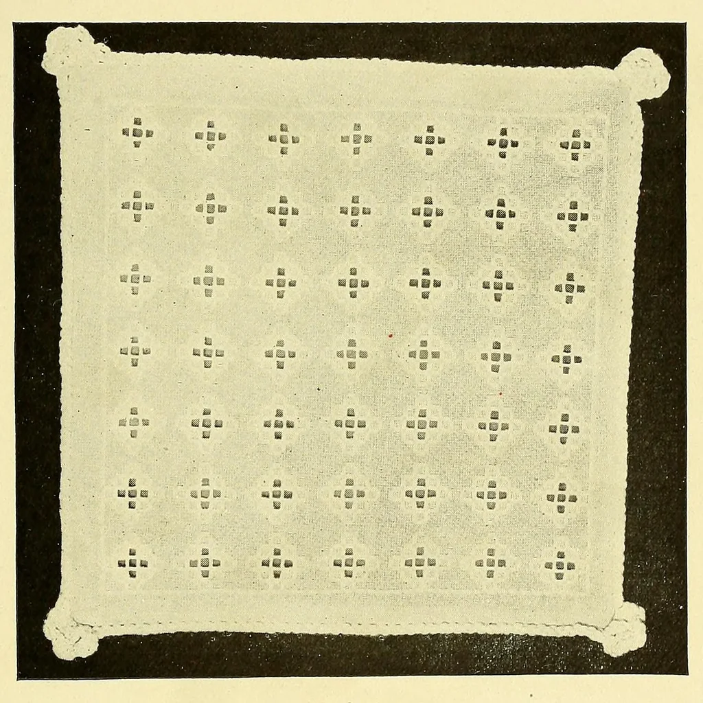 An illustration from Hardanger art needle work, 1904, leaf 63