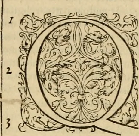 An illustration from Harmonia ex Evangelistis tribus composita Matthaeo, Marco, & Luca, 1582, leaf 32