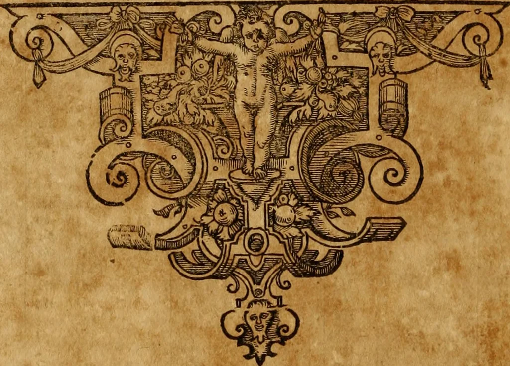 An illustration from Harmonia ex Evangelistis tribus composita Matthaeo, Marco, & Luca, 1614, leaf 403