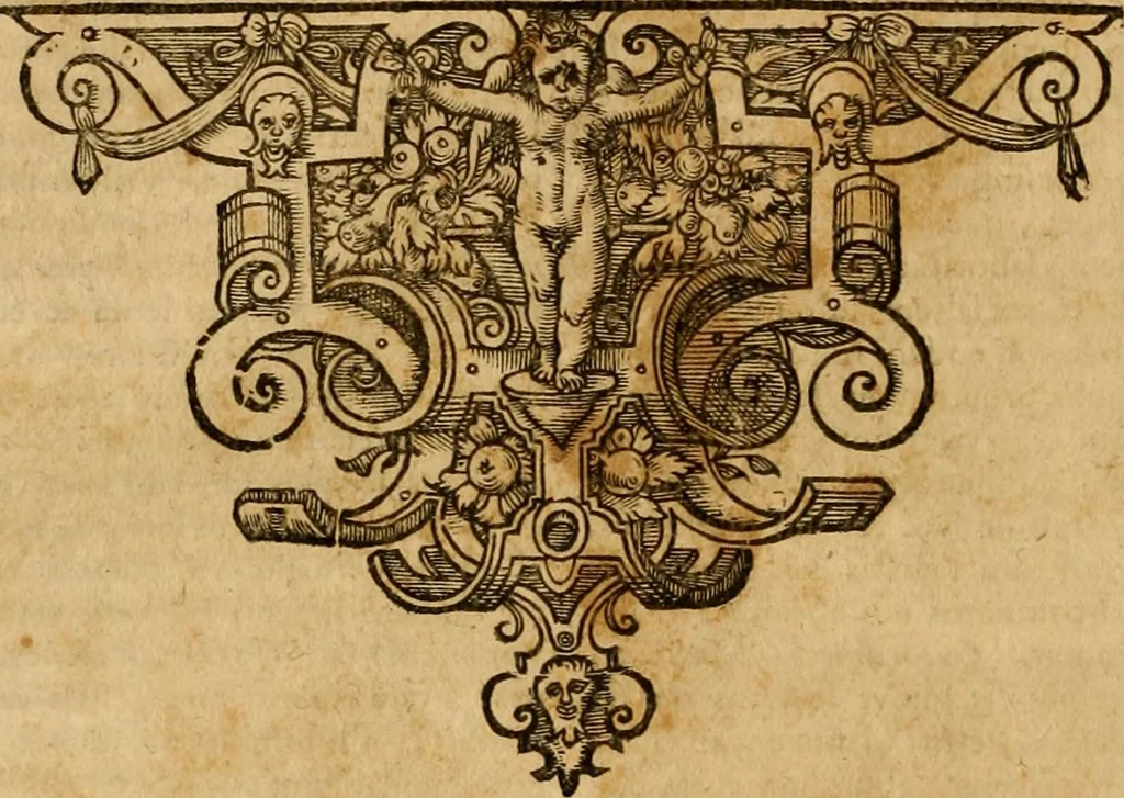 An illustration from Harmonia ex Evangelistis tribus composita Matthaeo, Marco, & Luca, 1614, leaf 623